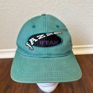 BOXSEAT NBA Official Licensed UTAH JAZZ Snapback Hat in Green RARE!!!